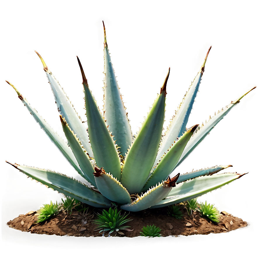 Agave Plant On Hill Png 06282024 PNG Image