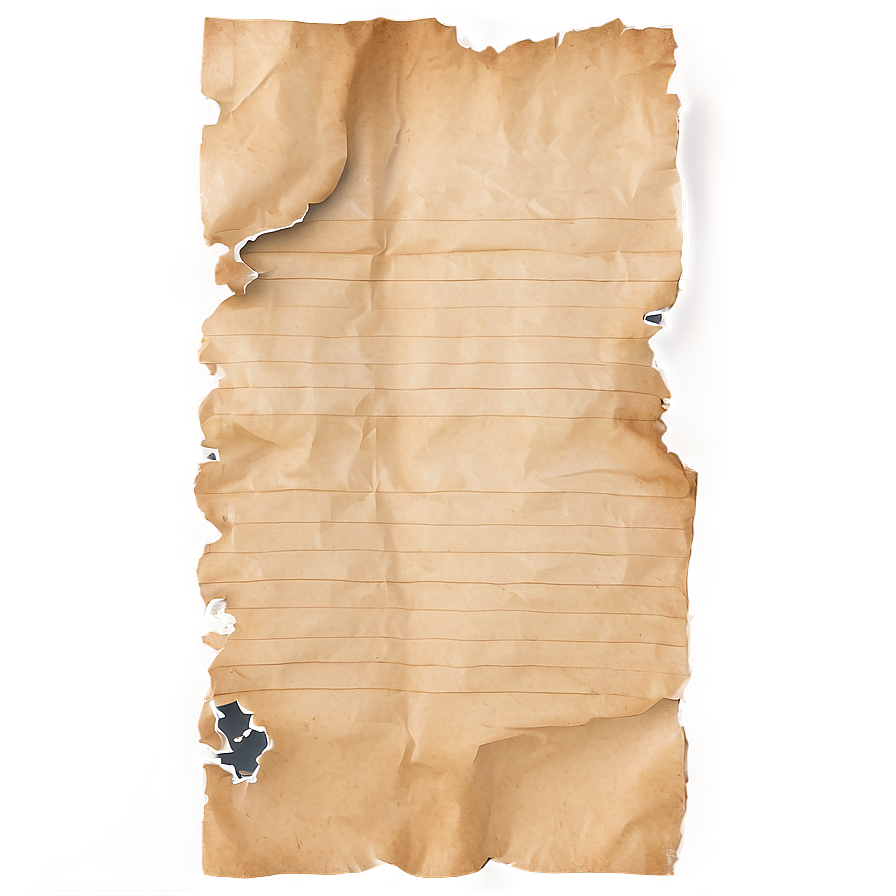 Aged Paper Rip Png 63 PNG Image