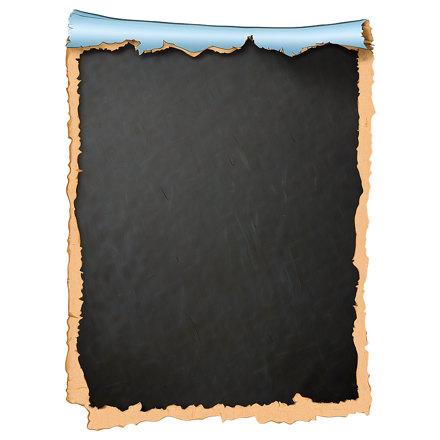 Aged Paper Rip Png Dru PNG Image