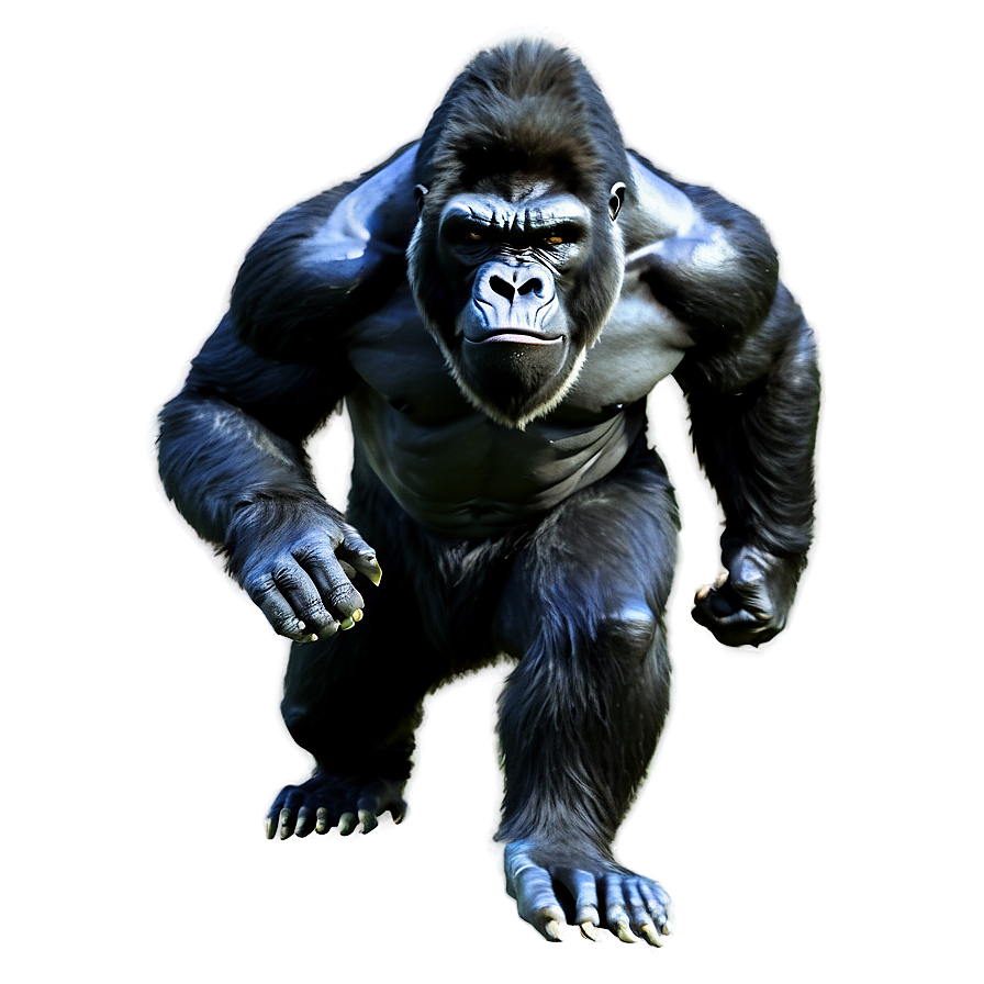 Aggressive Gorilla Mascot Png 18 PNG Image