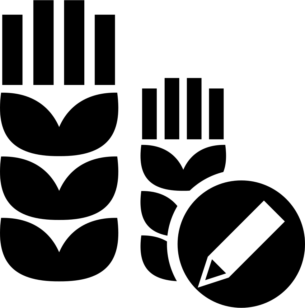 Agricultural Data Analysis Icons PNG Image