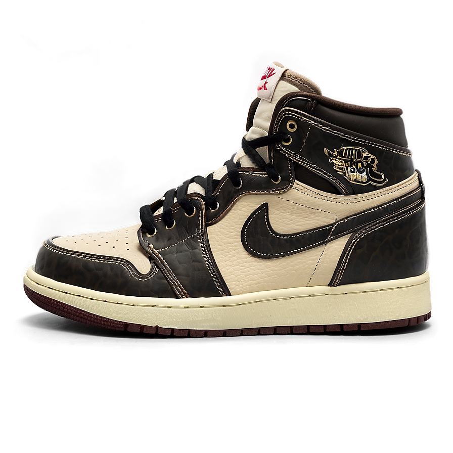 Air Jordan 1 Travis Scott Edition Png Feq PNG Image