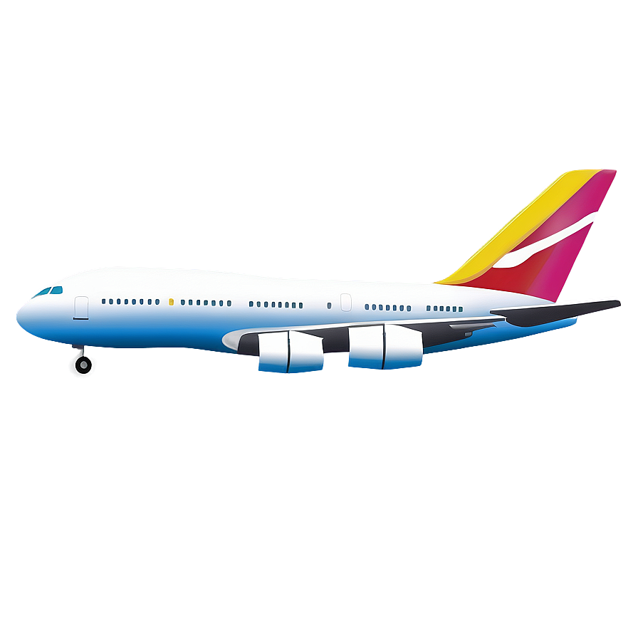 Airplane In Sky Png Fgh77 PNG Image