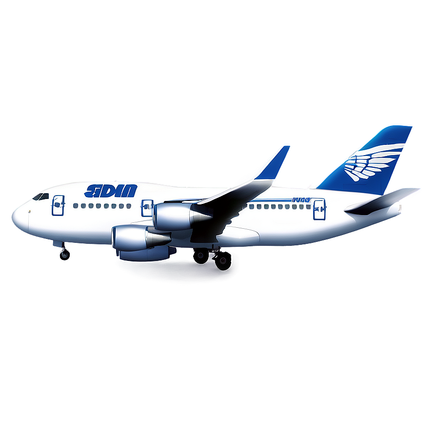 Airplane In Sky Png Rlb PNG Image