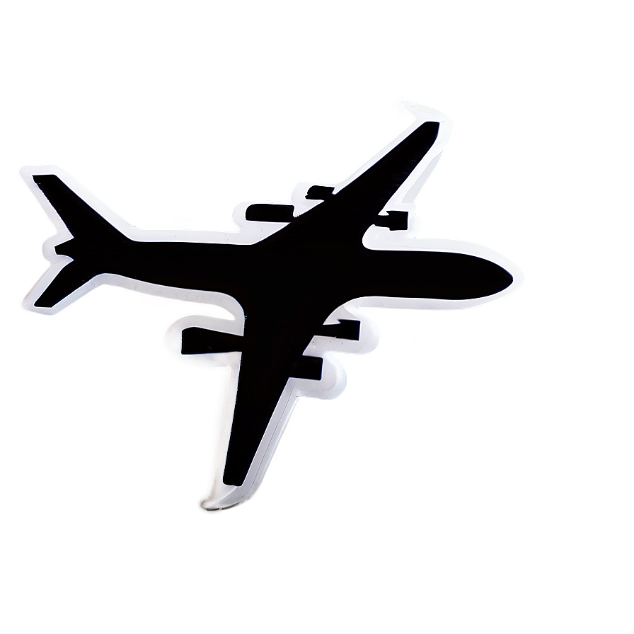 Airplane Silhouette Png Xqc20 PNG Image