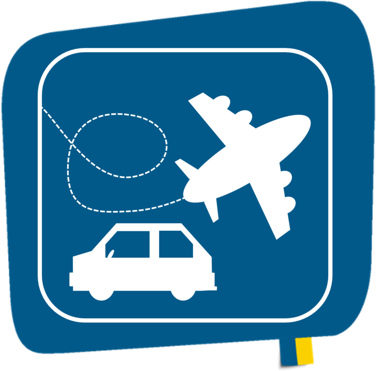 Airport Parking Sign Icon PNG Image