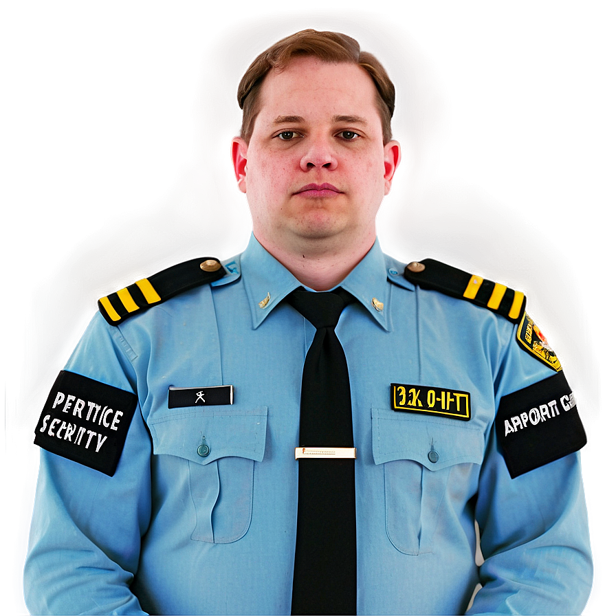 Airport Security Guard Png Usa PNG Image