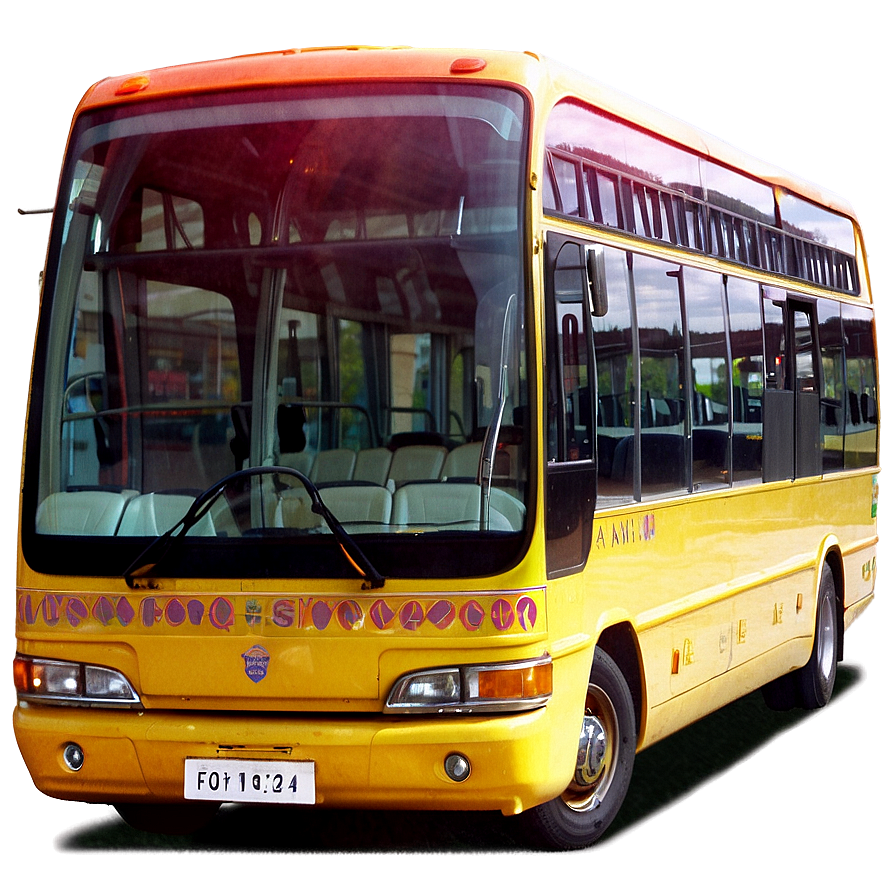 Airport Shuttle Bus Png Wnb PNG Image