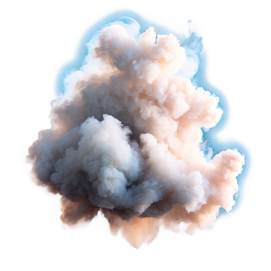 Airy Smoke Cloud Texture Png Clg PNG Image