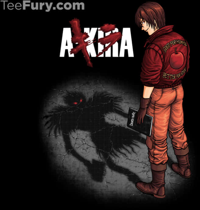 Akira Crossover Artwork PNG Image