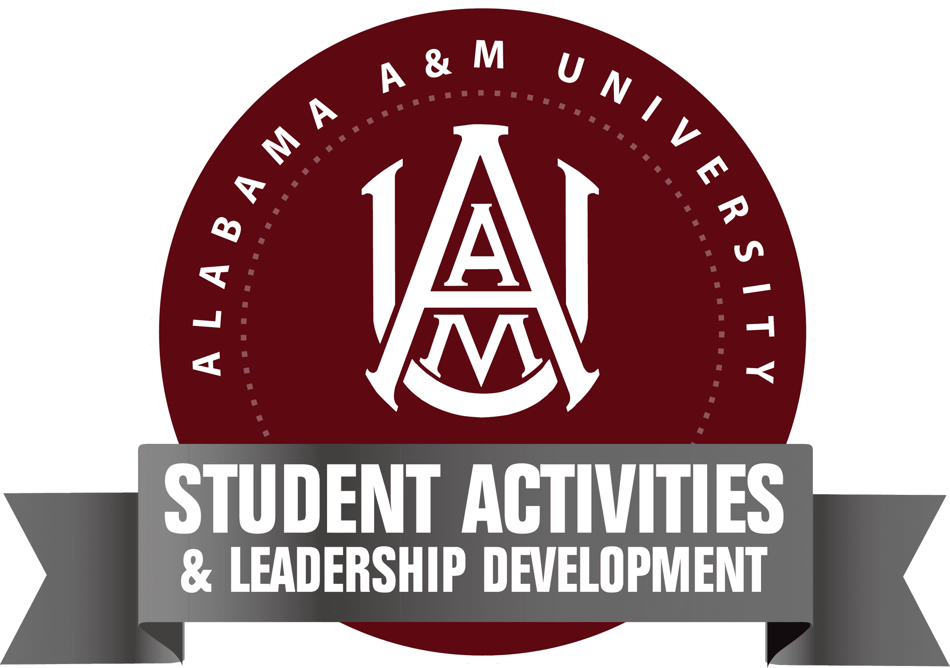 Alabama A& M University Student Activities Leadership Logo PNG Image