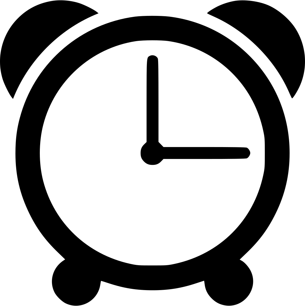 Alarm Clock Icon Graphic PNG Image