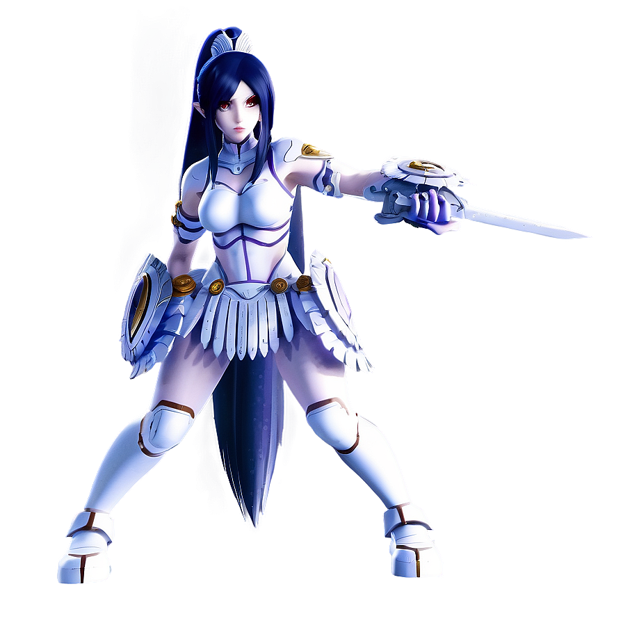 Albedo Battle Stance Png Rah PNG Image