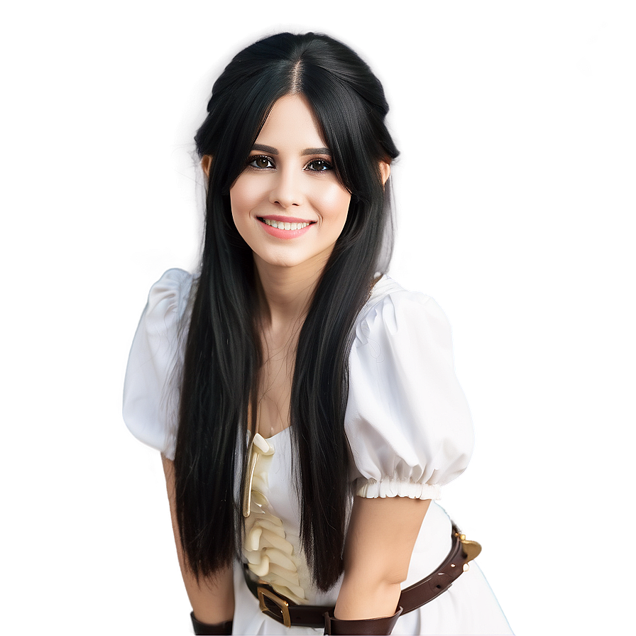 Albedo Gentle Smile Png Vsu30 PNG Image