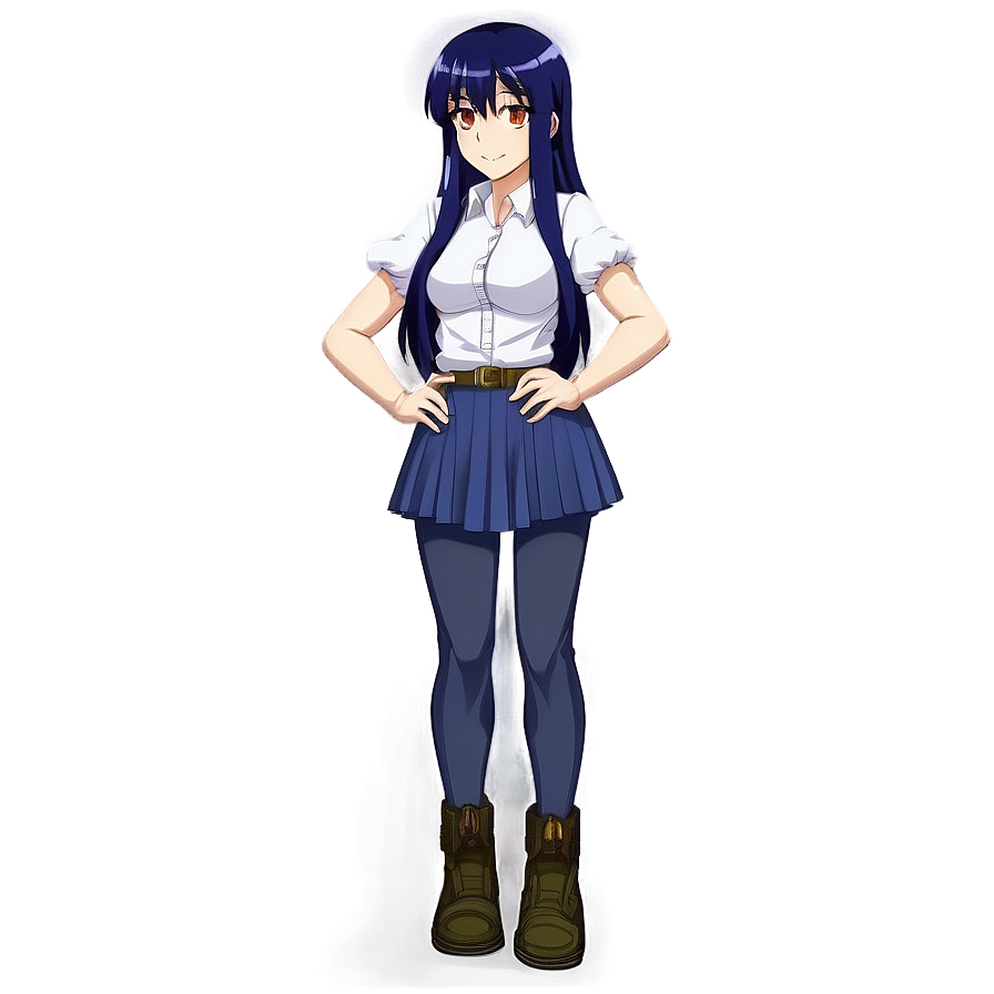 Albedo In Casual Wear Png Vol PNG Image