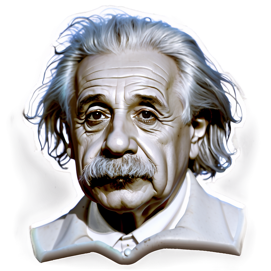 Albert Einstein Silhouette Png 06122024 PNG Image