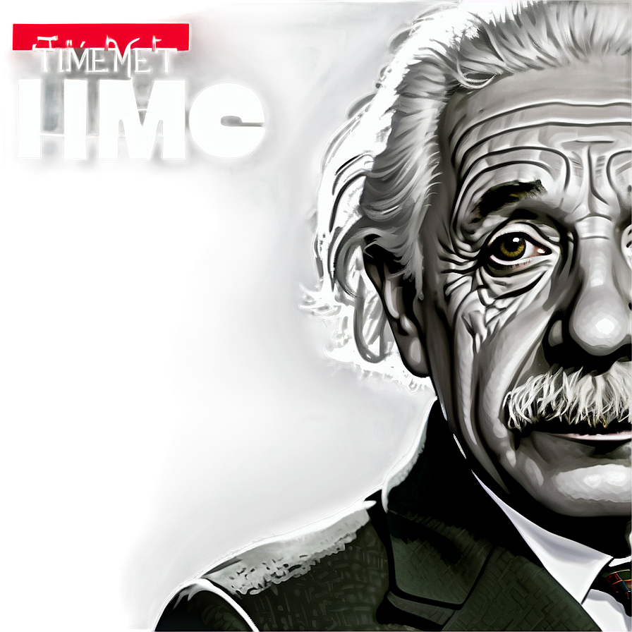 Albert Einstein Time Magazine Cover Png 06122024 PNG Image