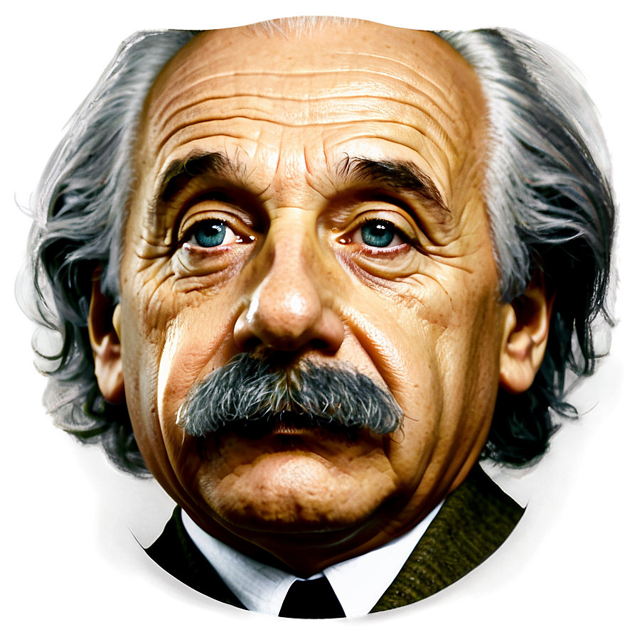 Albert Einstein With Mustache Png 74 PNG Image