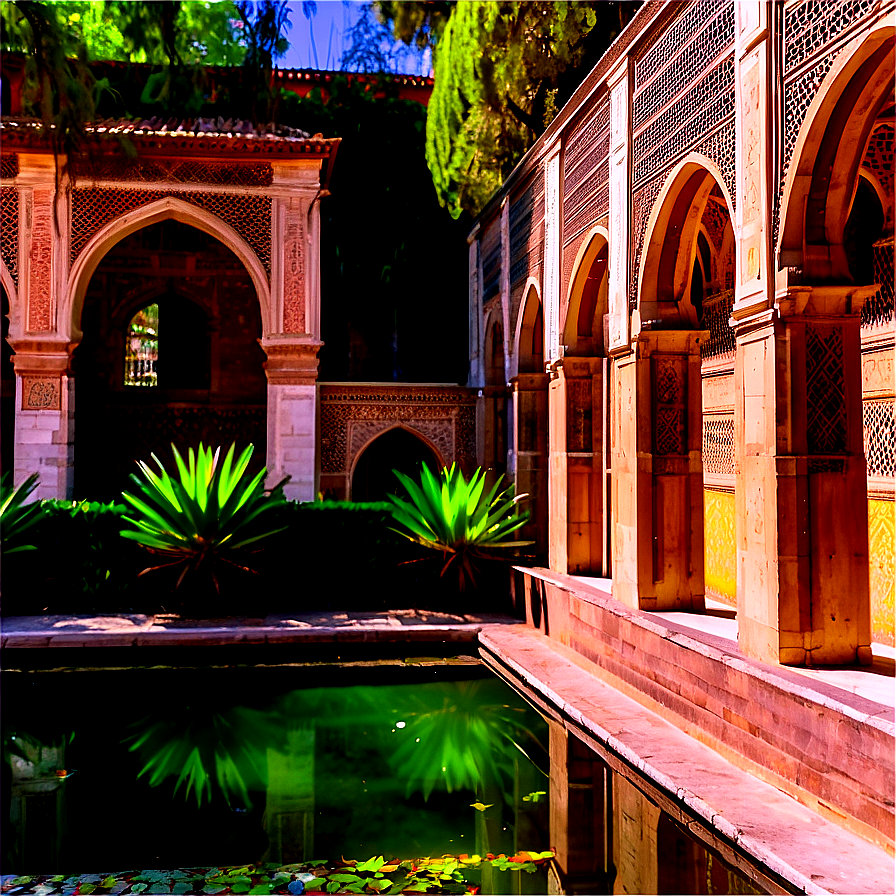 Alcazar Of Sevilla Gardens Png Fjk68 PNG Image