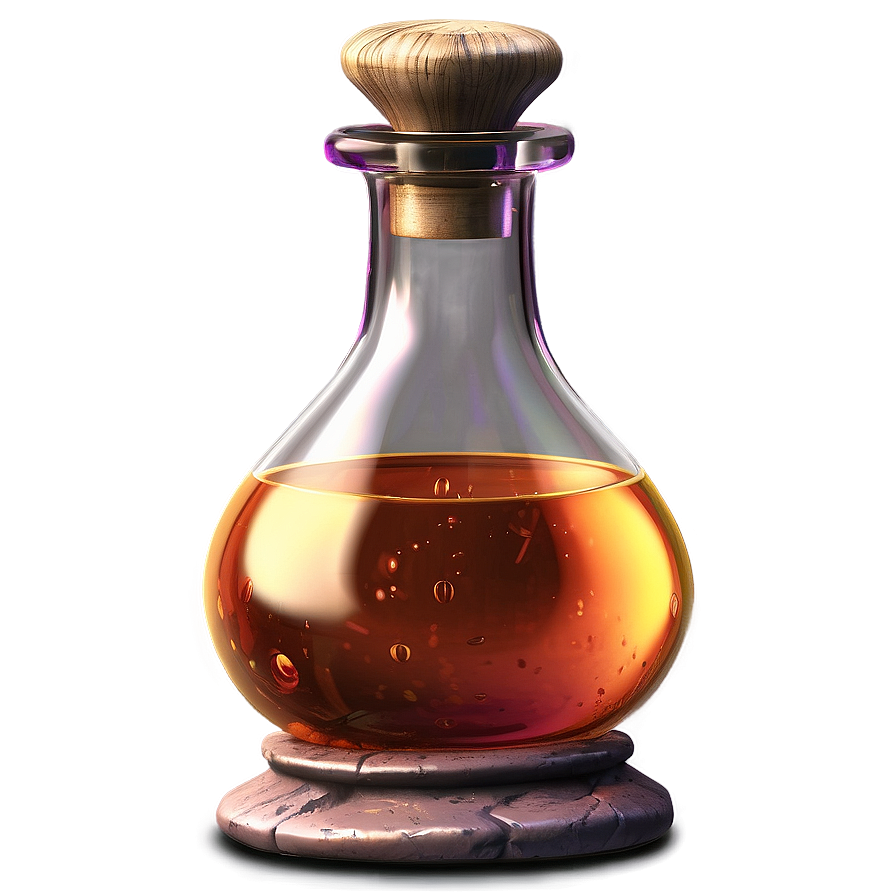 Alchemy Potion Bottle Png Cpv PNG Image