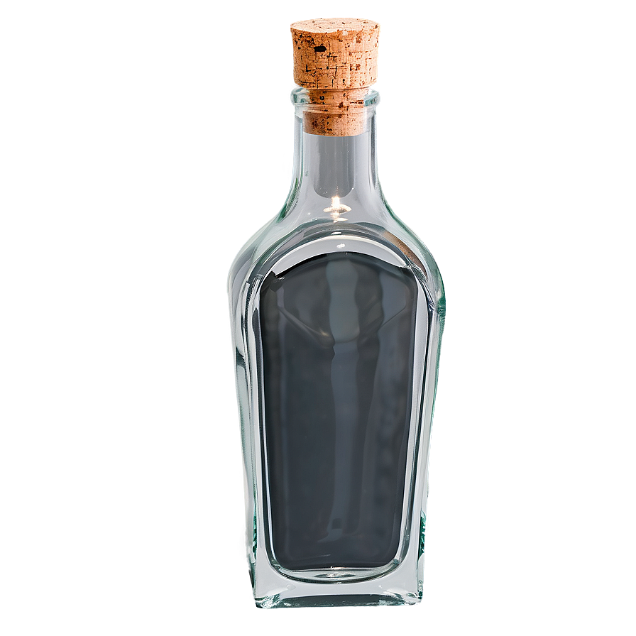 Alcohol Bottle With Cork Png Boy38 PNG Image