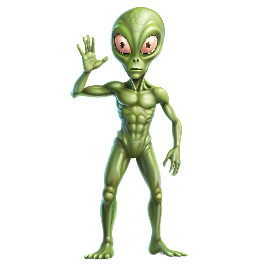 Alien Cartoon Clipart Png Kca PNG Image