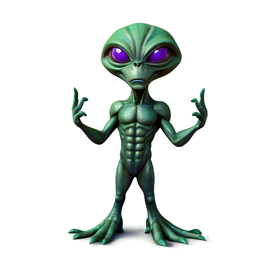 Alien Cartoon Mascot Png Lbs15 PNG Image