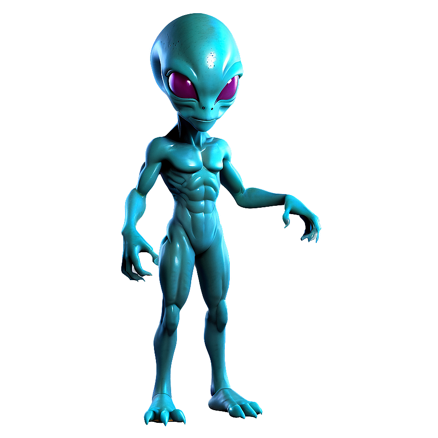 Alien Cartoon Mascot Png Lfl PNG Image