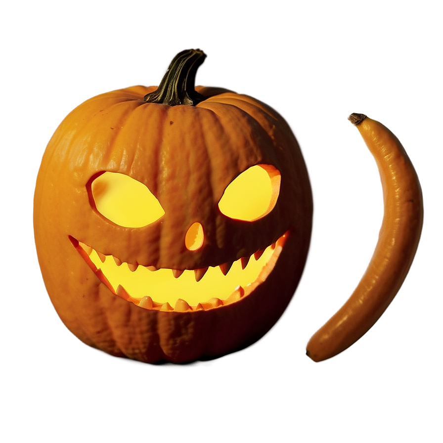 Alien Pumpkin Face Png Nmy PNG Image