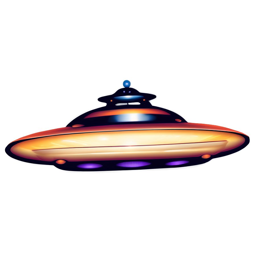 Alien Spaceship Flying Saucer Png Pdd10 PNG Image