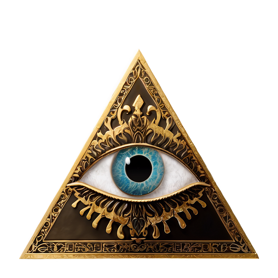 All Seeing Eye Secret Society Png Hxm46 PNG Image