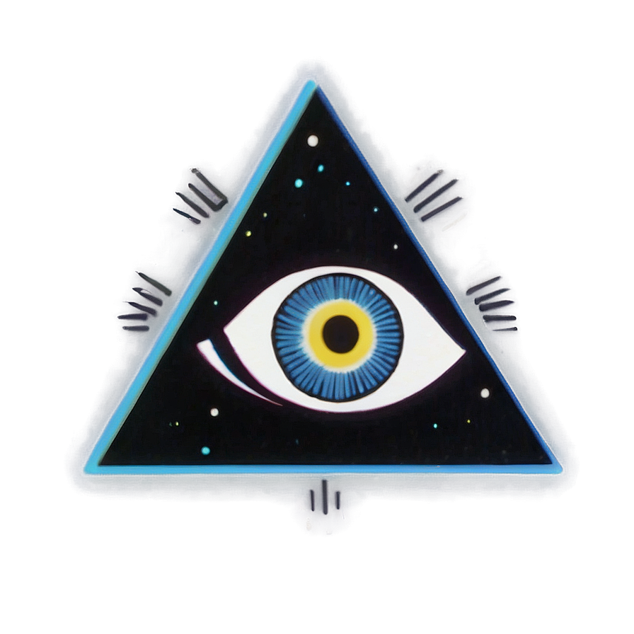 All Seeing Eye Third Eye Symbol Png Kvl47 PNG Image