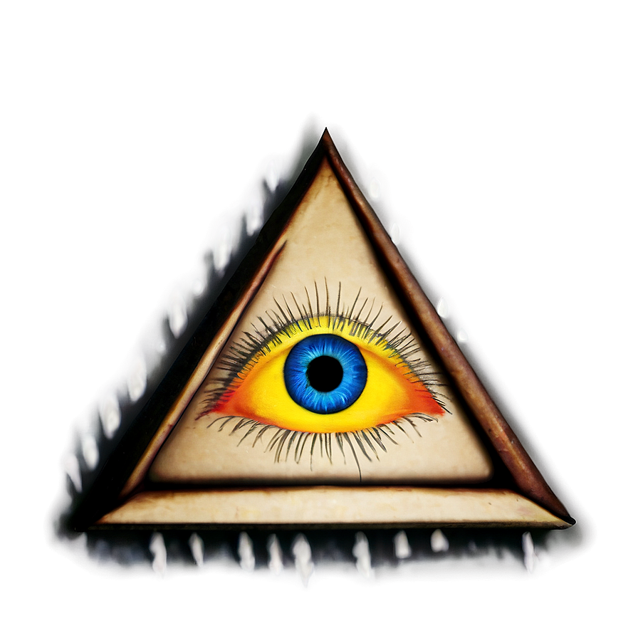 All Seeing Eye Wisdom Symbol Png Xnu PNG Image