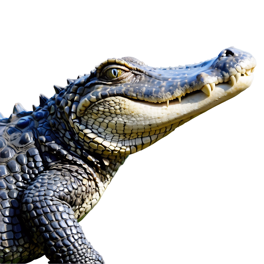 Alligator Sunbathing Png Gfn22 PNG Image