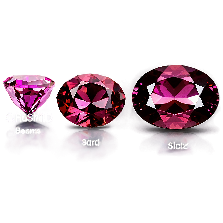 Alluring Rhodolite Gem Png 34 PNG Image