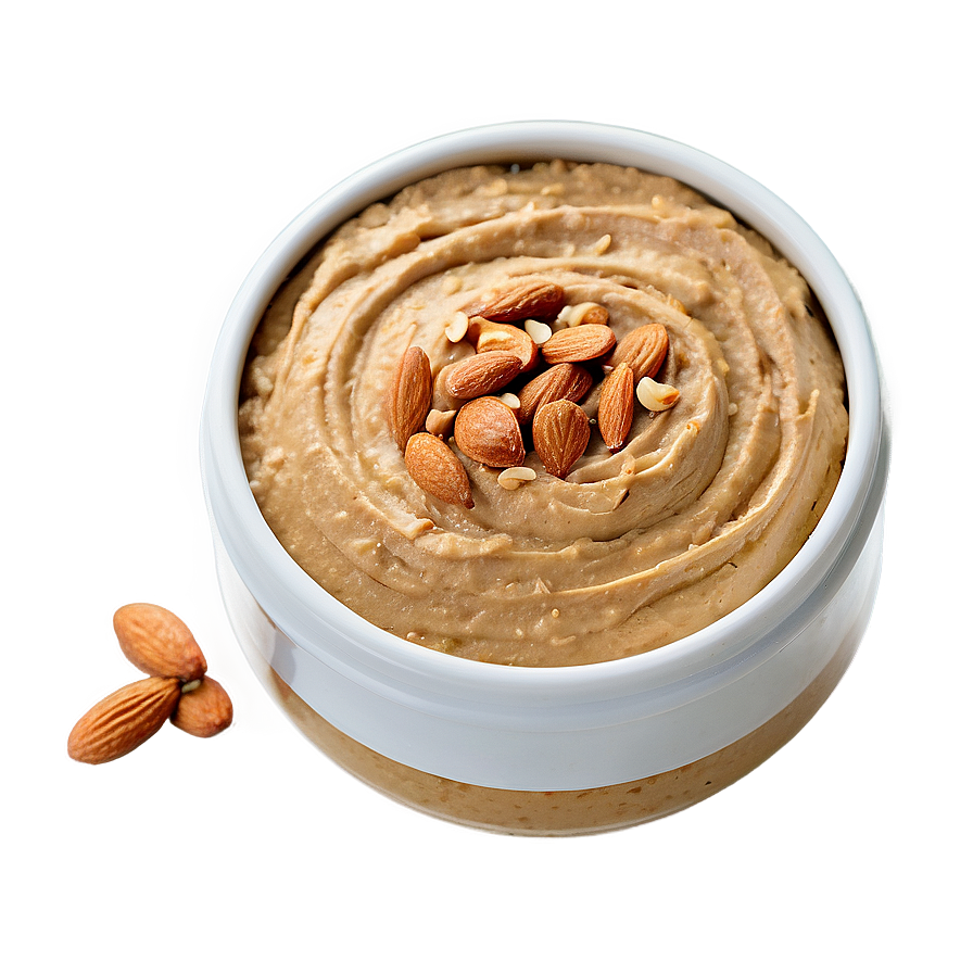 Almond Butter Hummus Png 06252024 PNG Image