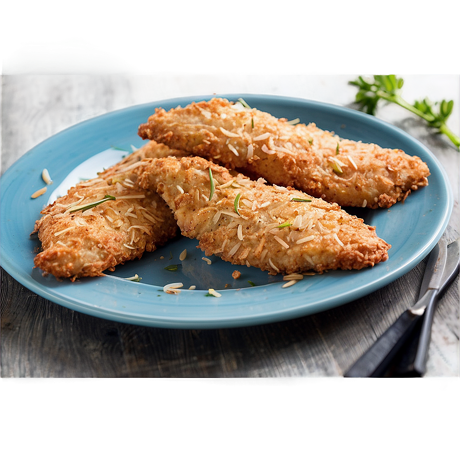 Almond Crusted Chicken Tenders Png 06122024 PNG Image