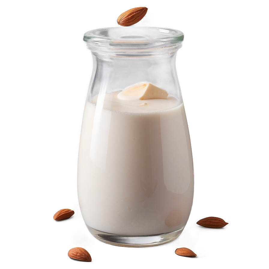 Almond Milk Dessert Png 06272024 PNG Image