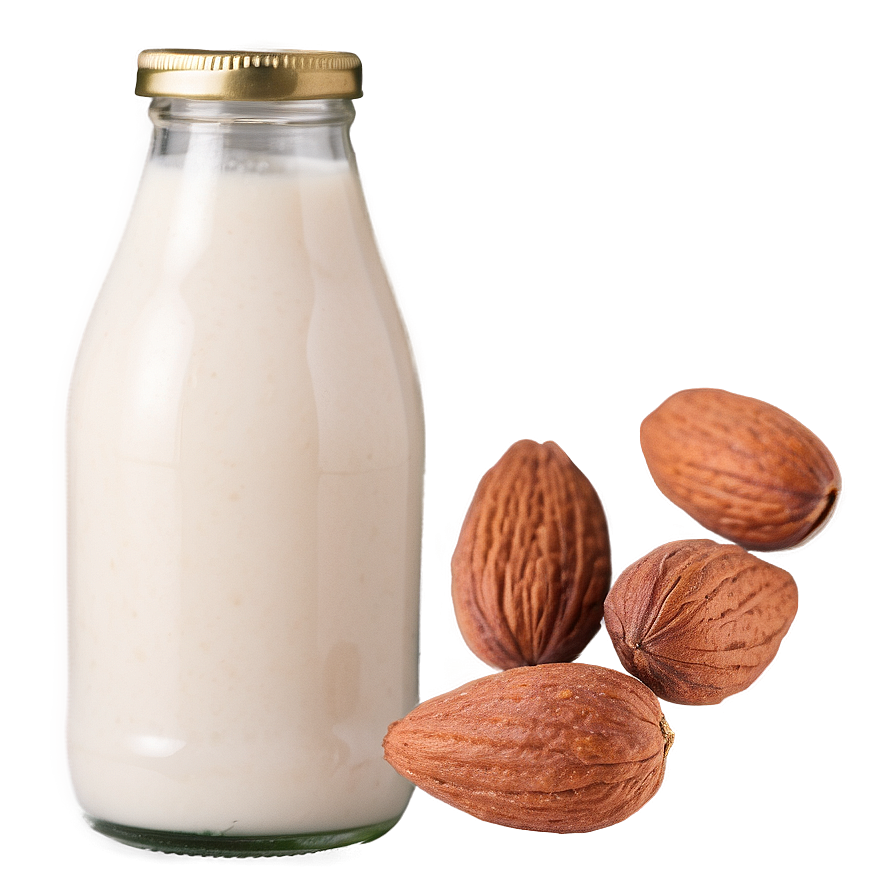 Almond Milk For Fitness Png 06272024 PNG Image