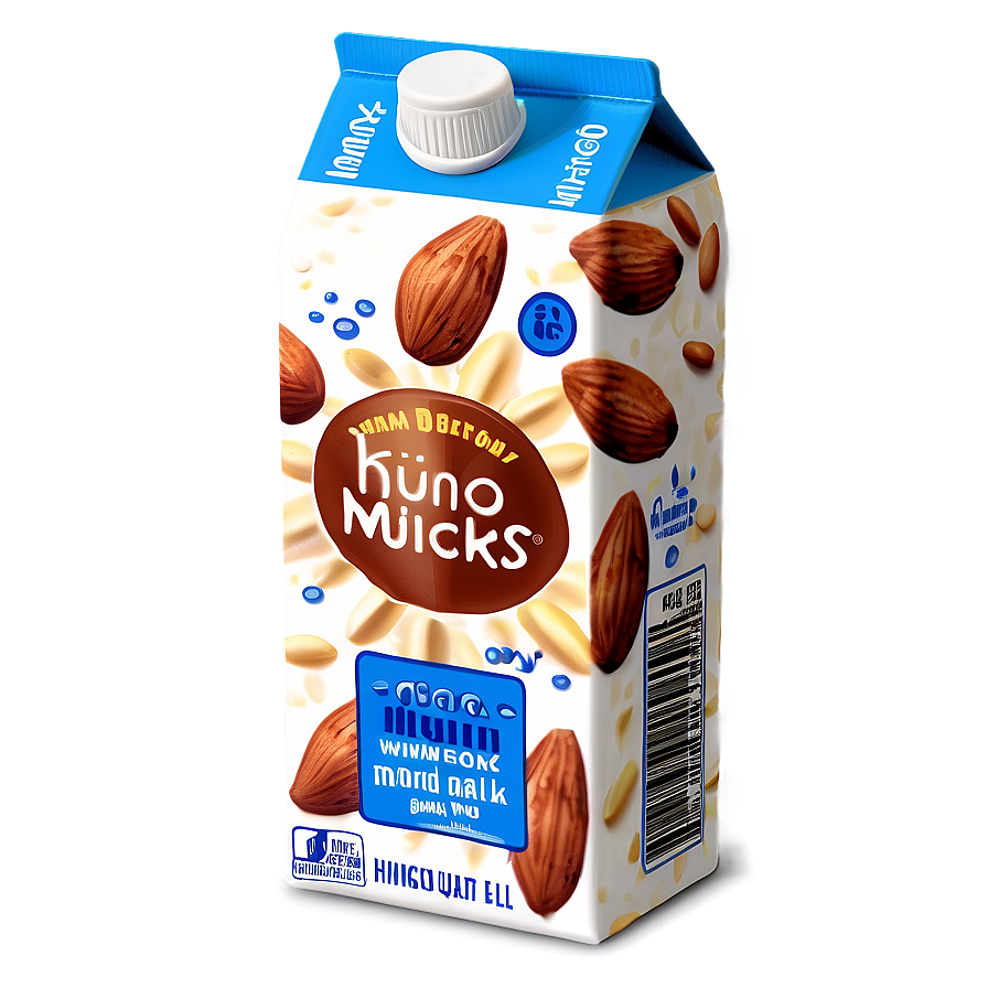 Almond Milk Juice Box Png Ule PNG Image