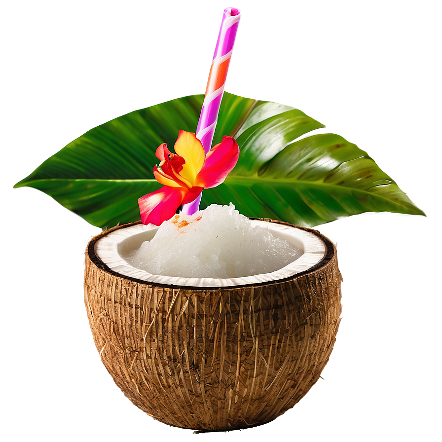 Aloha Coconut Cocktail Png 88 PNG Image