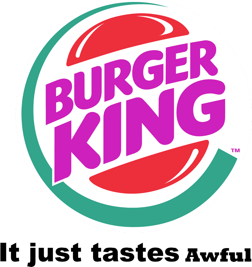 Altered Burger King Logo PNG Image