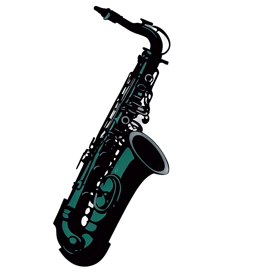 Alto Saxophone Silhouette Png Nhc PNG Image