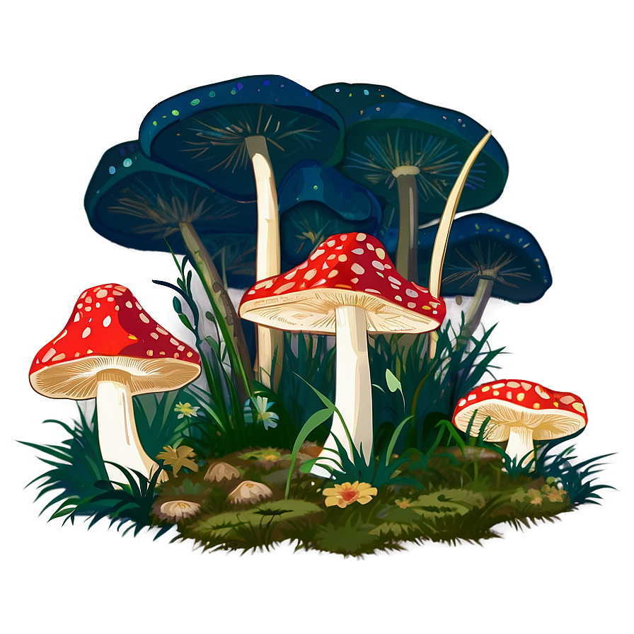 Amanita Mushroom Png Tkg42 PNG Image