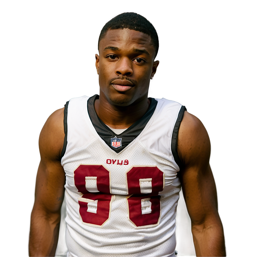 Amari Cooper Sideline Focus Png Vwo85 PNG Image