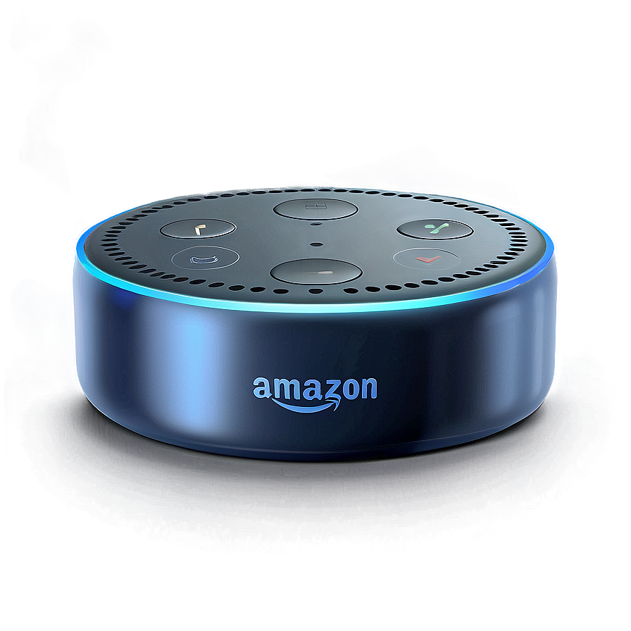 Amazon Echo Dot With Led Display Png Hqc49 PNG Image