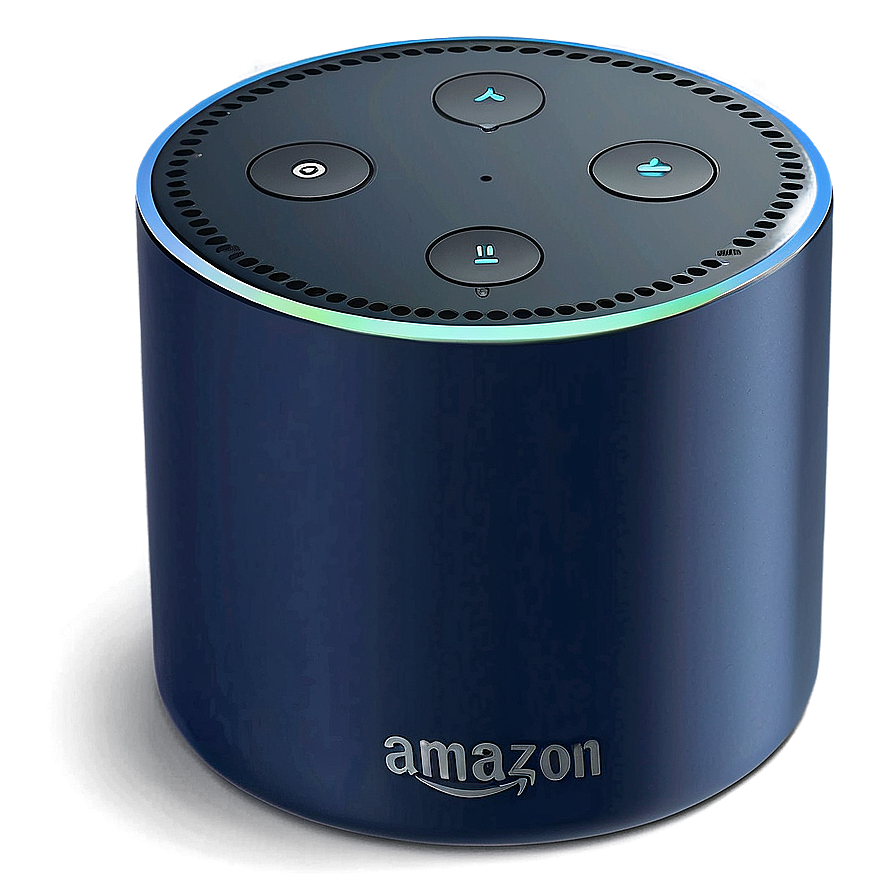 Amazon Echo Smart Speaker Twilight Blue Png 21 PNG Image