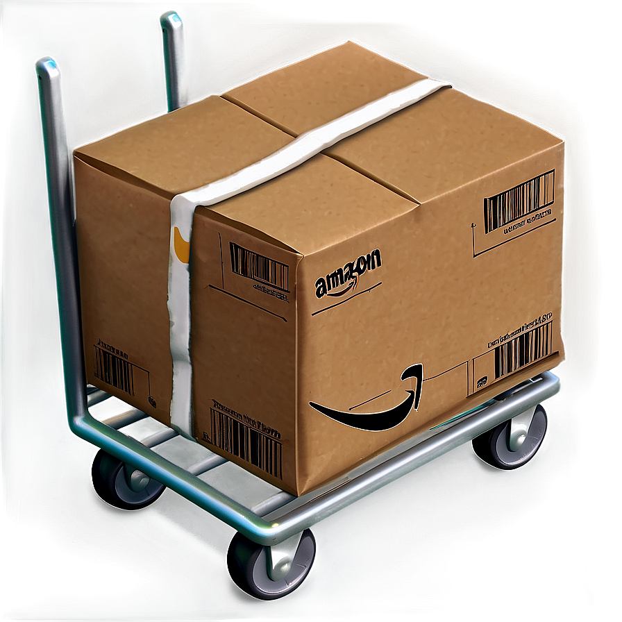 Amazon Package In Cart Png Bdk PNG Image