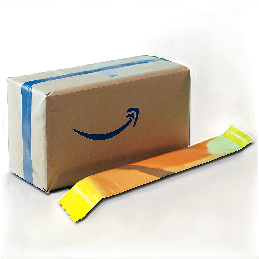 Amazon Package With Tape Png 06292024 PNG Image