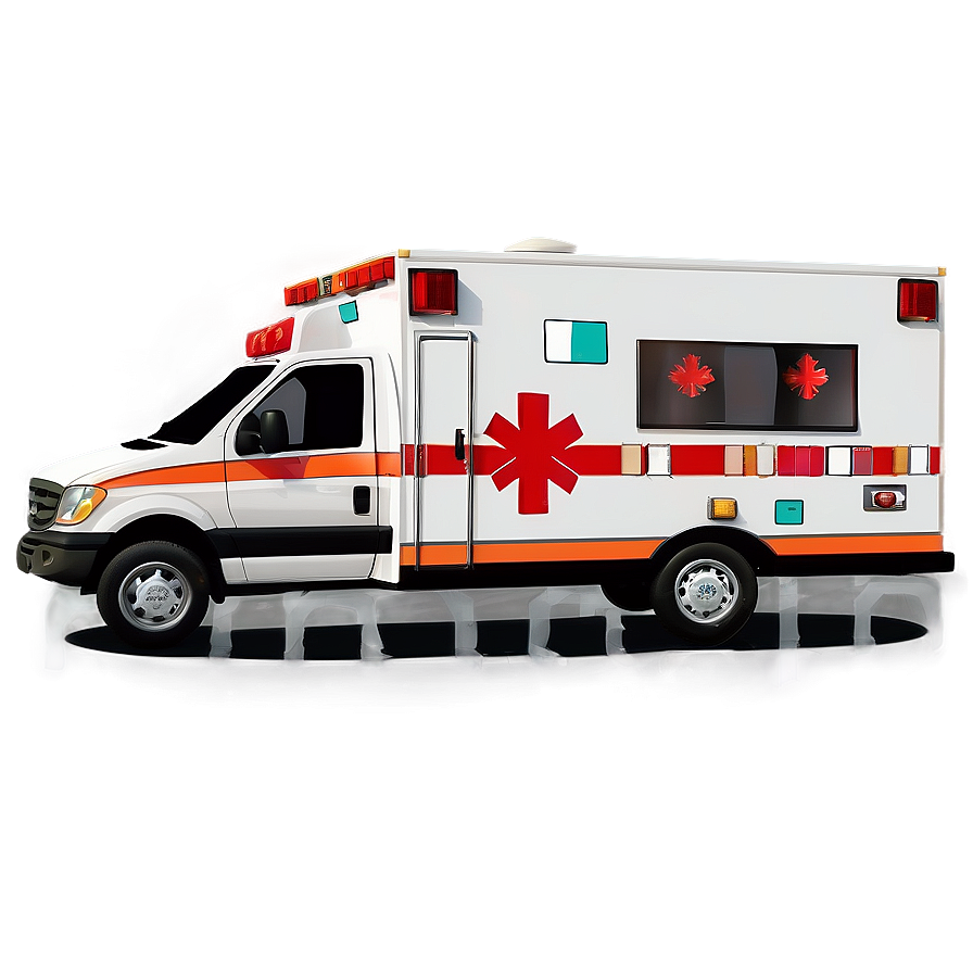 Ambulance Car Vector Design Png 06202024 PNG Image